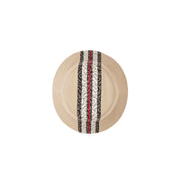 STONE Bob en coton rayé Monogram