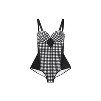 Maillot de bain vichy - Noir