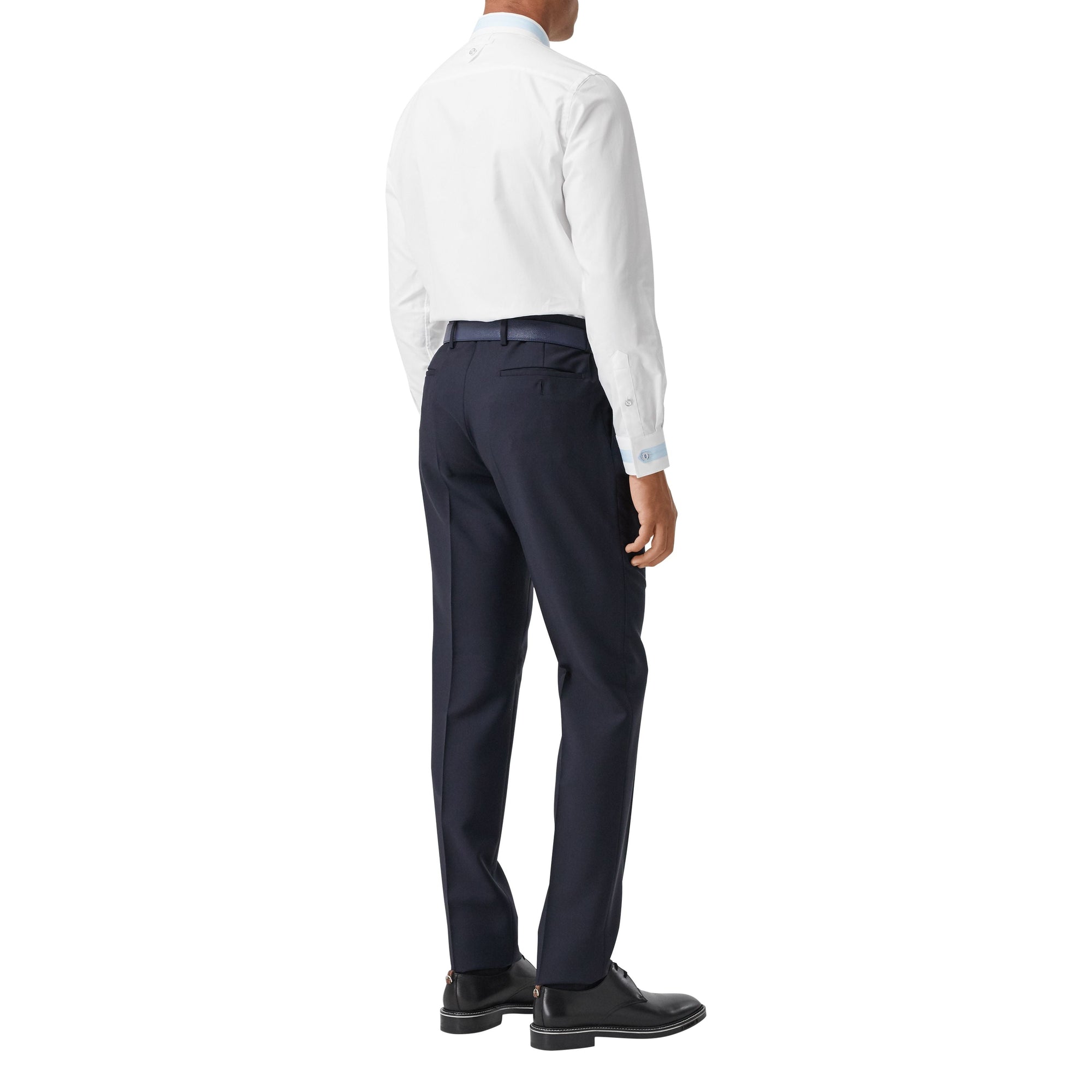 WHITE Chemise Oxford slim en coton