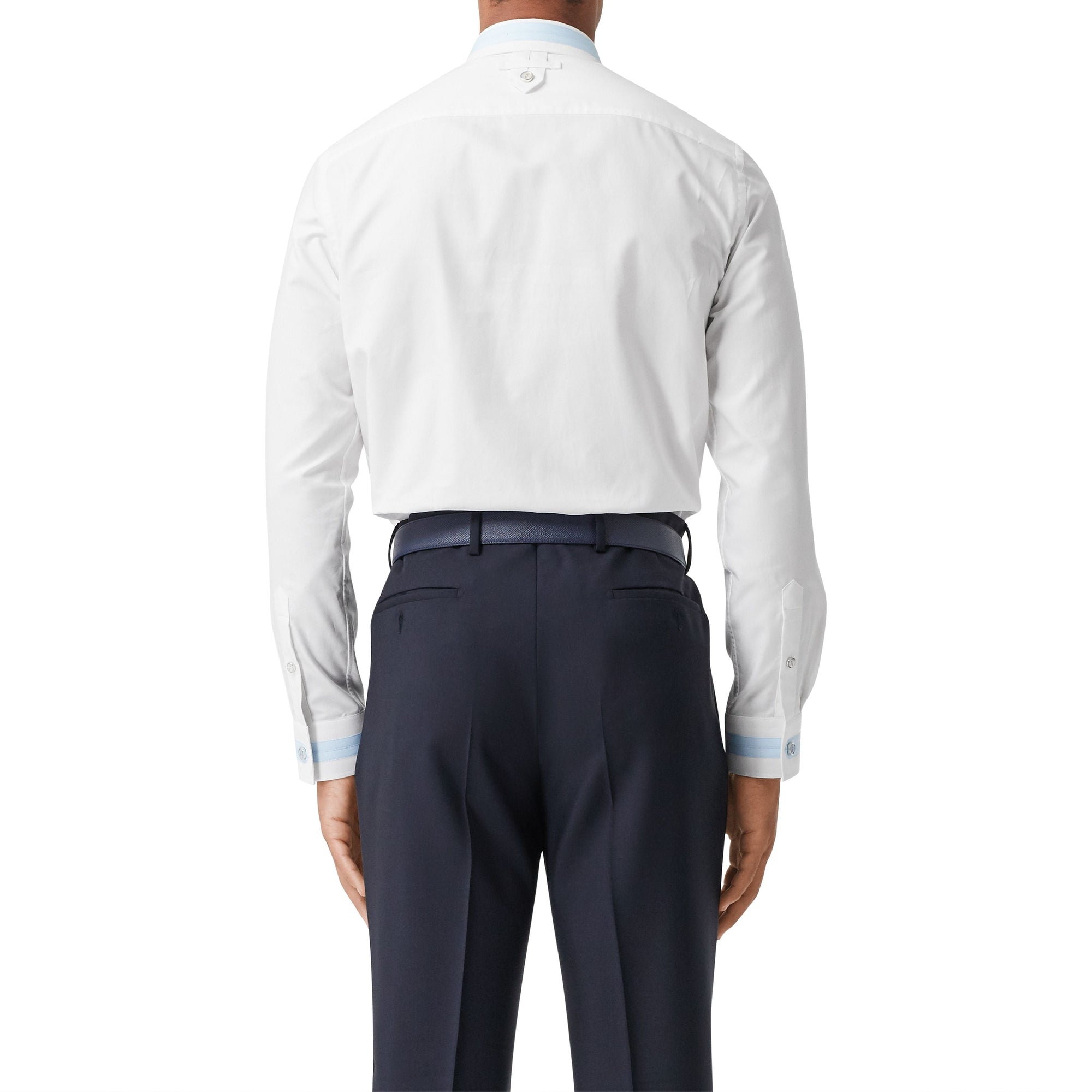 WHITE Chemise Oxford slim en coton