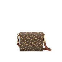 BRIDLE BROWN NS Petit portefeuille Monogram avec sangle amovible
