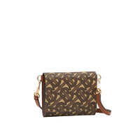 BRIDLE BROWN NS Petit portefeuille Monogram avec sangle amovible