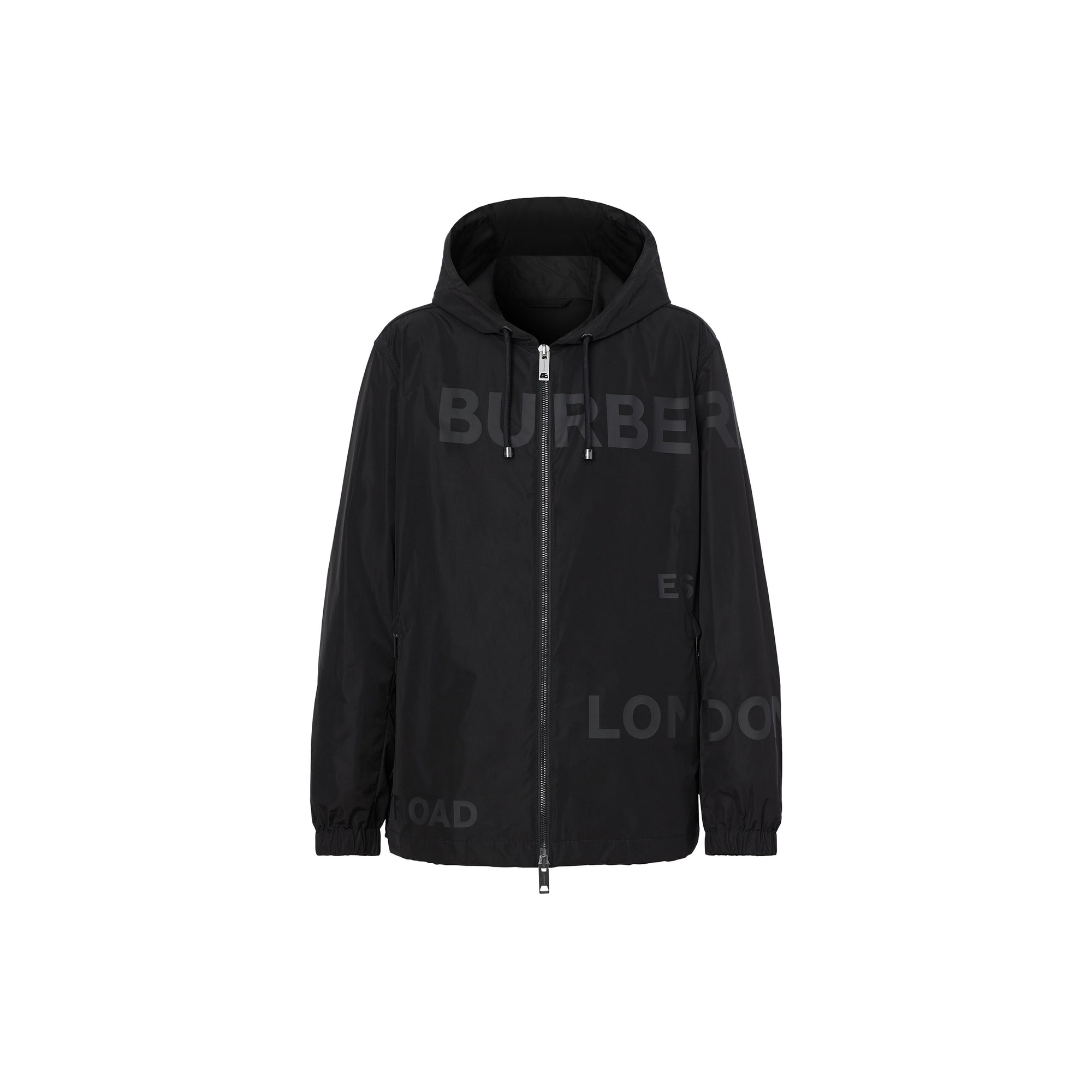 Veste à capuche en taffetas à mémoire de forme Horseferry - Noir