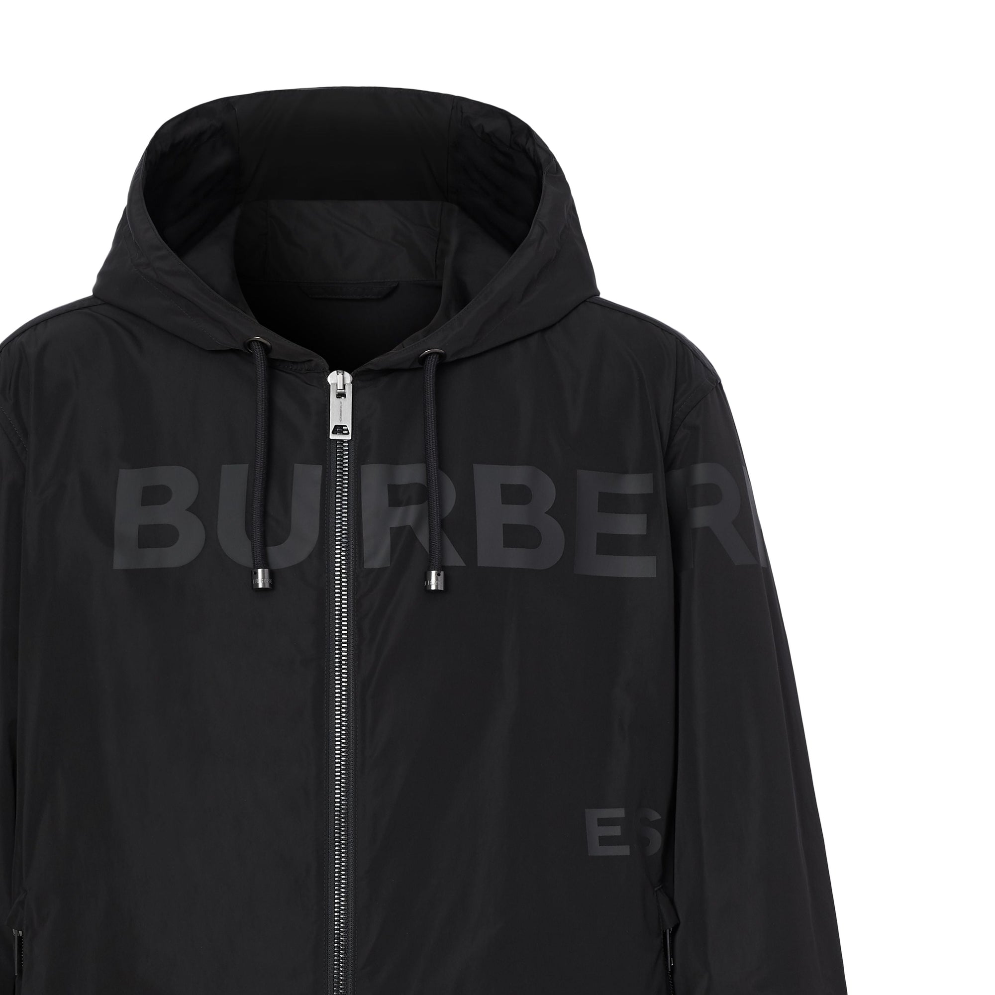 Veste à capuche en taffetas à mémoire de forme Horseferry - Noir