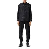BLACK Chemise Oxford oversize en coton Horseferry