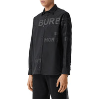 BLACK Chemise Oxford oversize en coton Horseferry