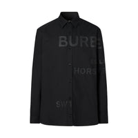 BLACK Chemise Oxford oversize en coton Horseferry