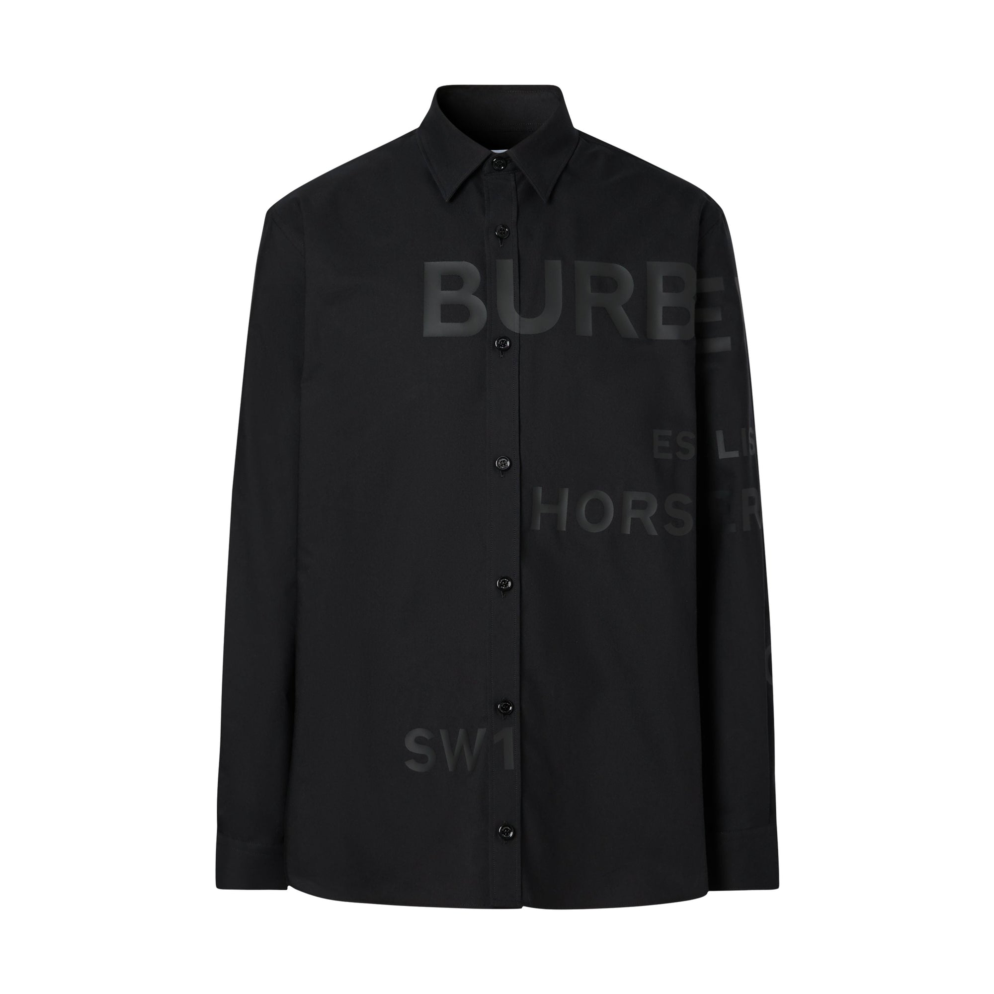 BLACK Chemise Oxford oversize en coton Horseferry