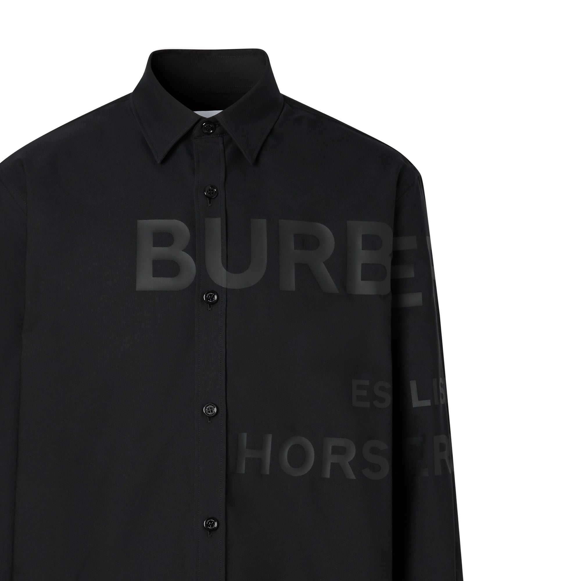 BLACK Chemise Oxford oversize en coton Horseferry