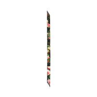 ROSE PINK Foulard ultrafin en soie à imprimé floral