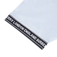 PALE BLUE T-shirt oversize en coton avec bandes à logo