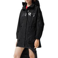 BLACK Parka en taffetas à mémoire de forme Horseferry