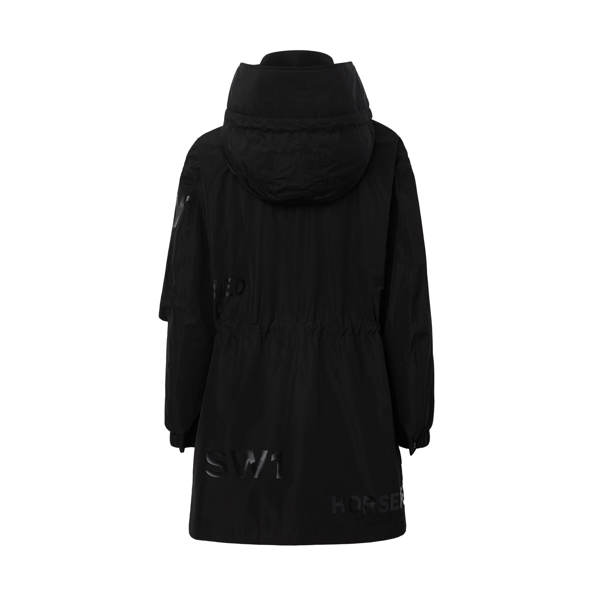 BLACK Parka en taffetas à mémoire de forme Horseferry