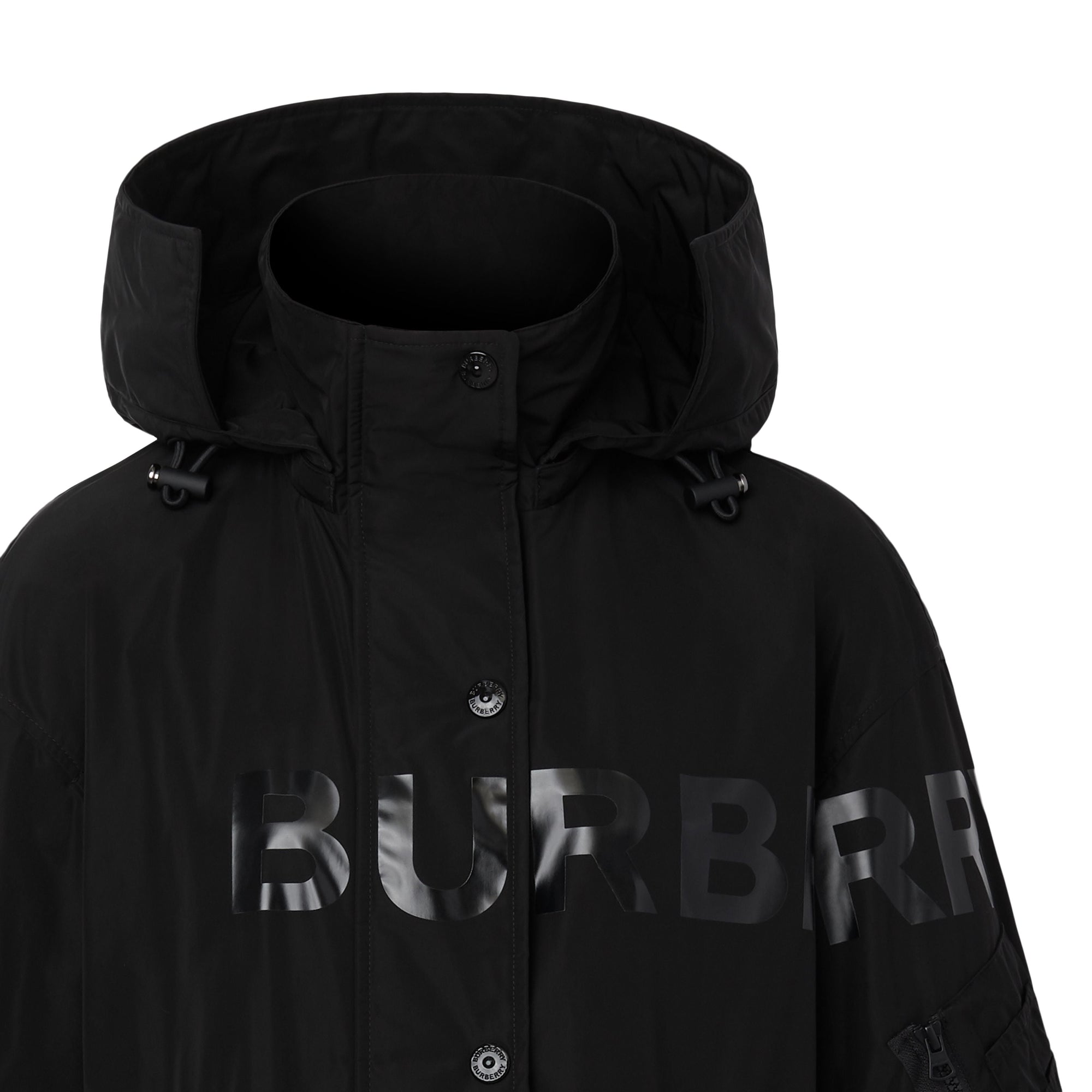 BLACK Parka en taffetas à mémoire de forme Horseferry