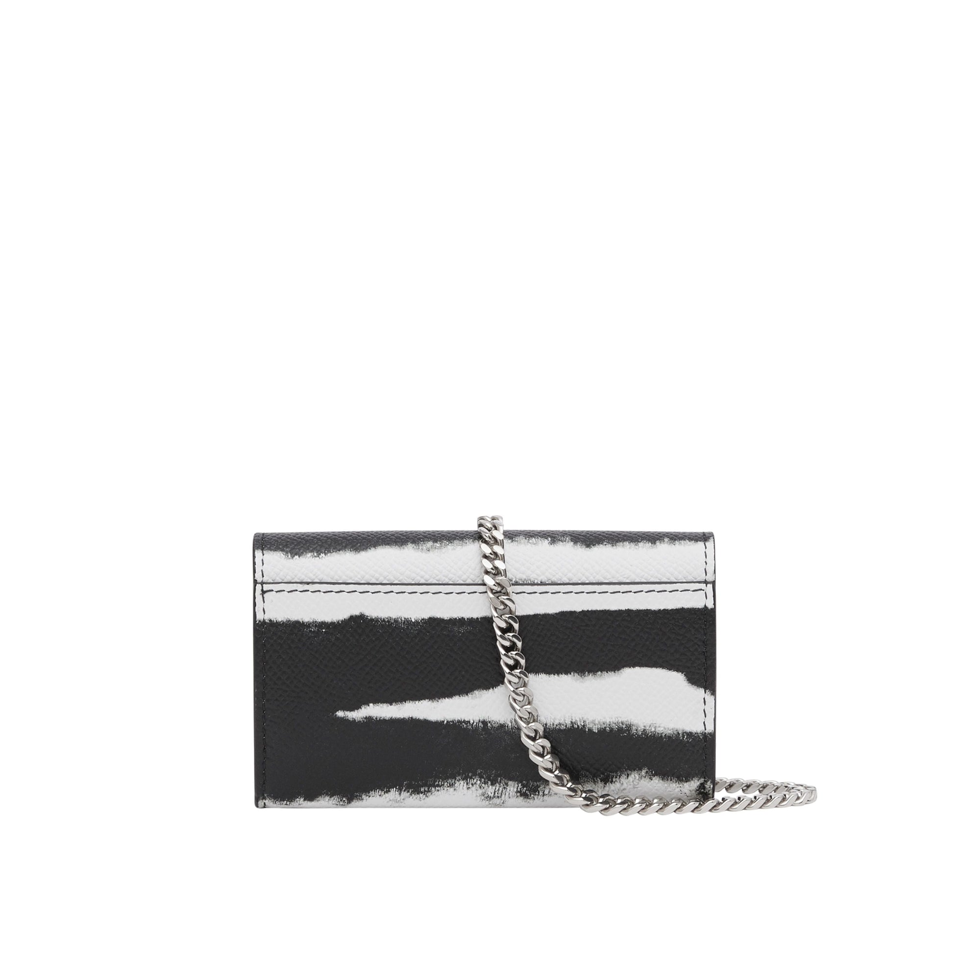 ZEBRA PRINT Petit portefeuille à imprimé aquarelle avec sangle amovible