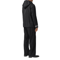 BLACK/WHITE IP PATTE Veste à capuche réversible en ECONYL® avec Monogram
