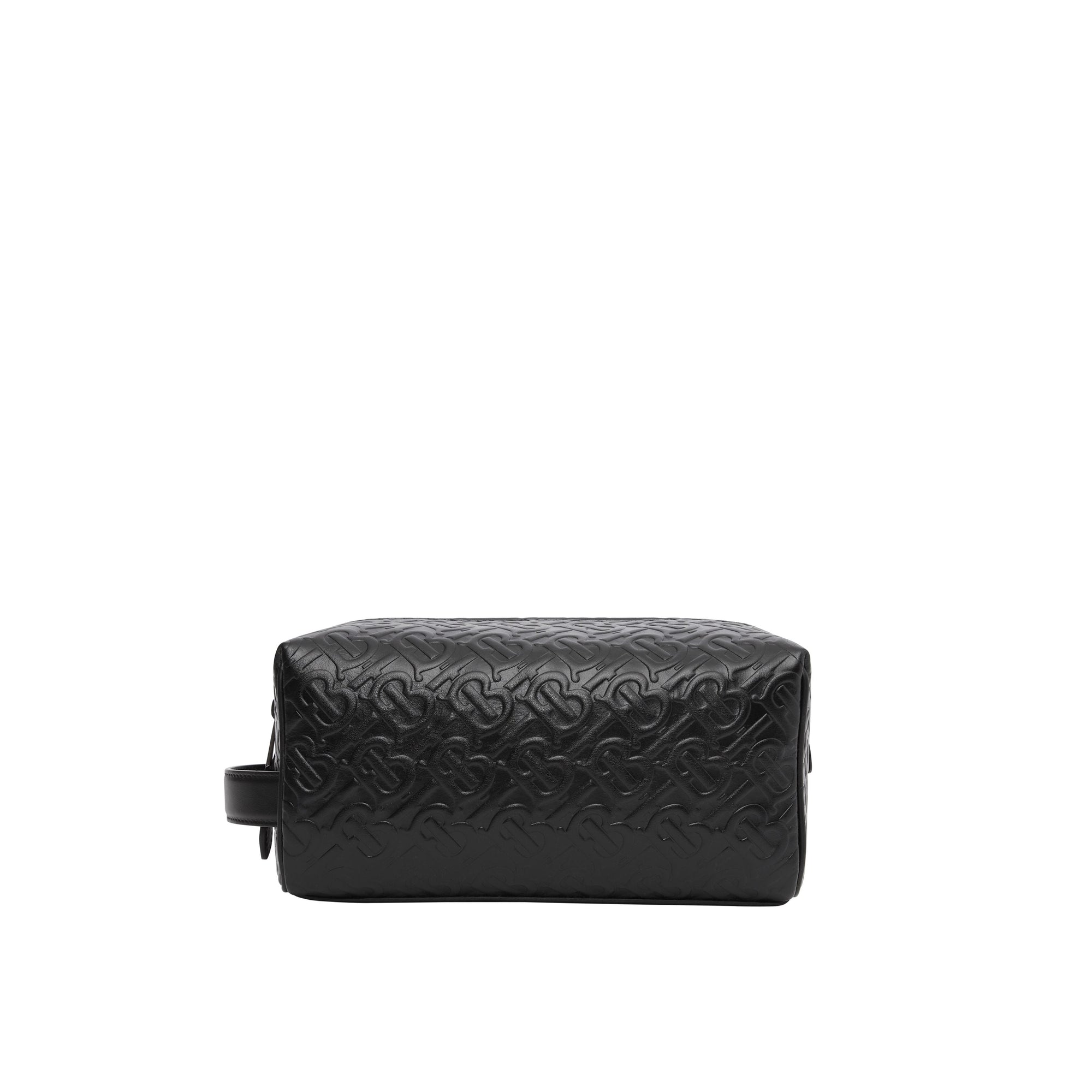 BLACK Pochette de voyage en cuir Monogram