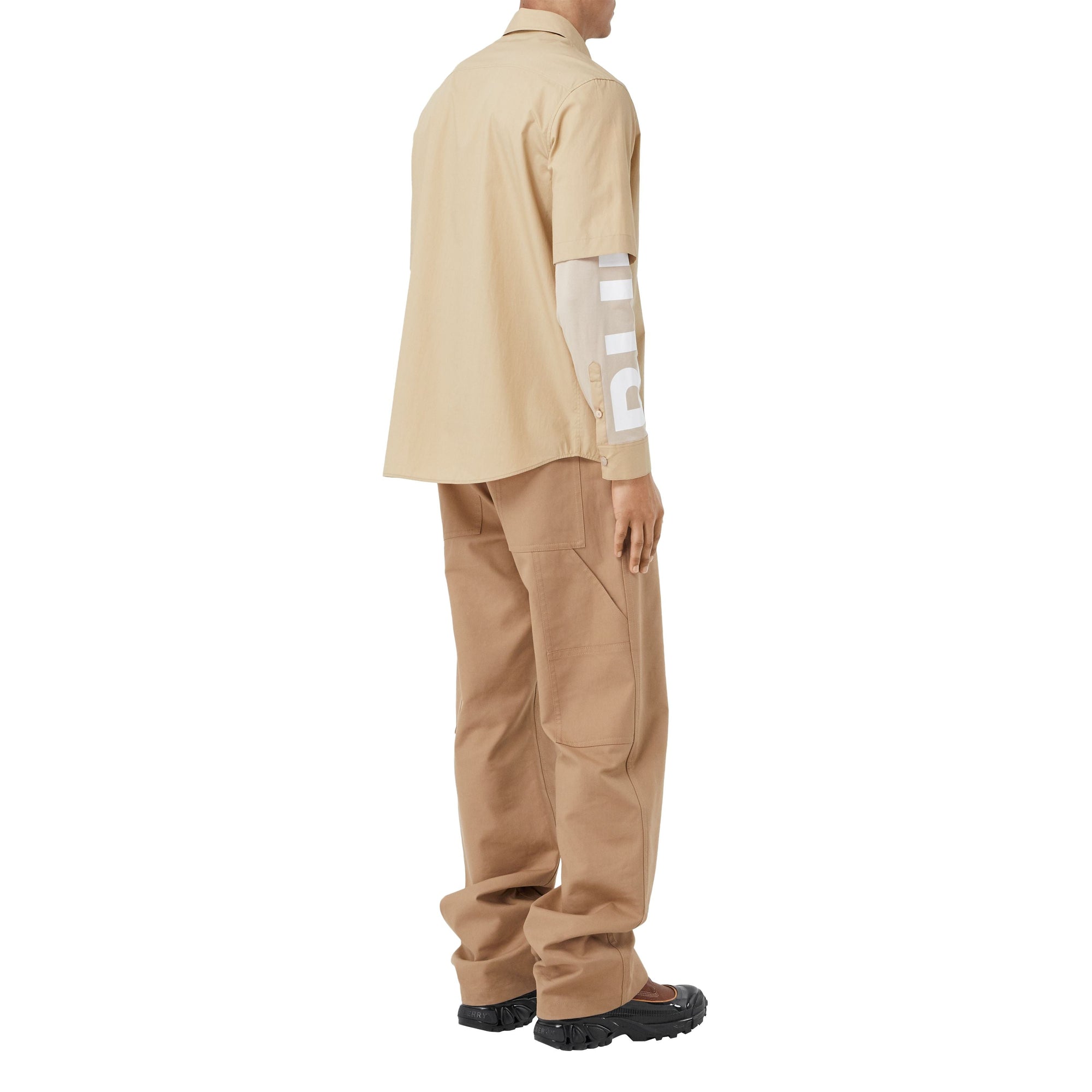 SOFT FAWN Chemise oversize en coton avec globe