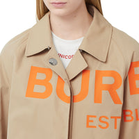 Paletot en gabardine de coton Horseferry - Miel