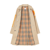 Paletot en gabardine de coton Horseferry - Miel