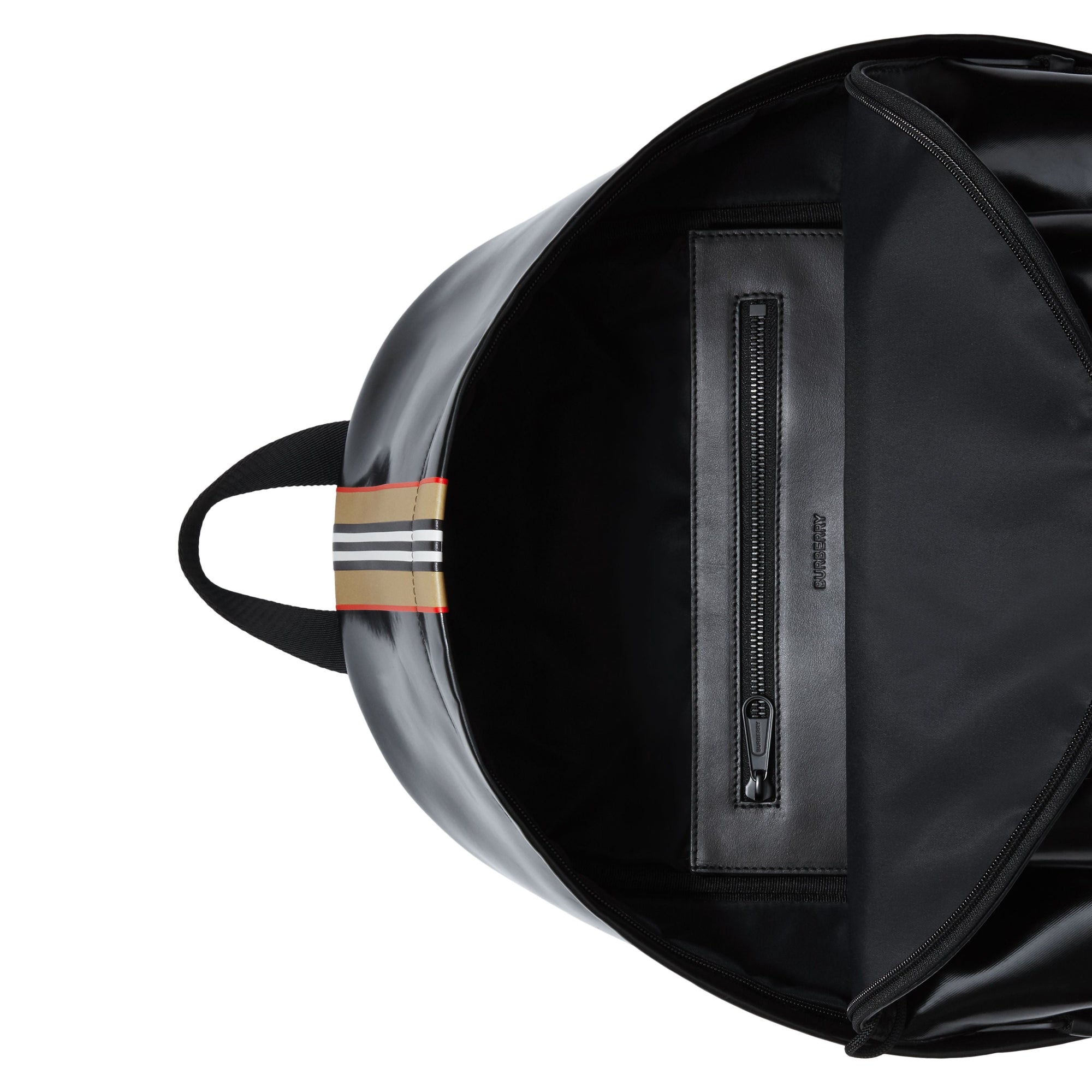 BLACK Sac à dos avec logo et rayures iconiques