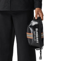 BLACK Sac banane Sonny avec logo et rayures iconiques