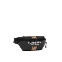 BLACK Sac banane Sonny avec logo et rayures iconiques