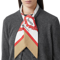 GREY MELANGE Cardigan en cachemire avec foulard en soie