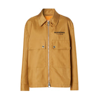 CAMEL Veste utilitaire en toile technique avec logo