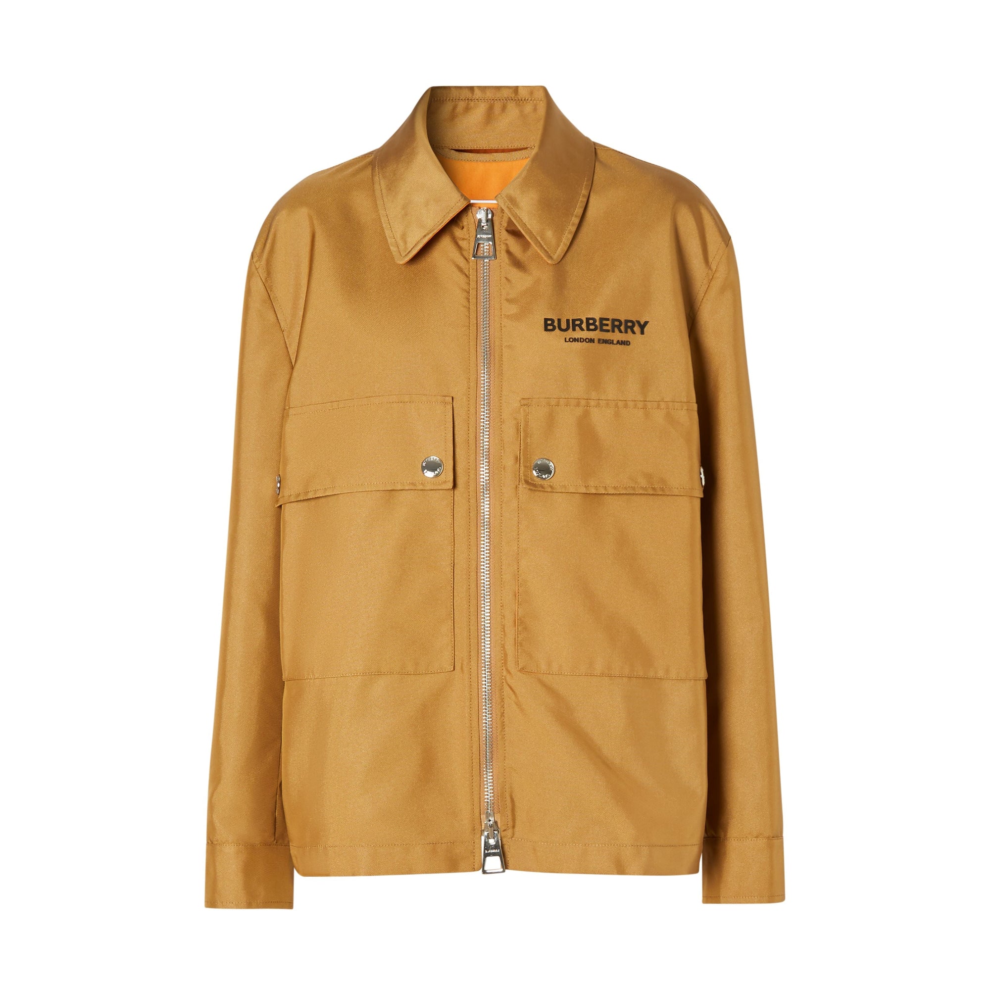 CAMEL Veste utilitaire en toile technique avec logo