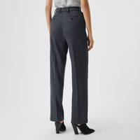 DARK CARBON Pantalon tailleur en laine technique avec poche