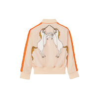 ICE PINK Bomber à imprimé licorne