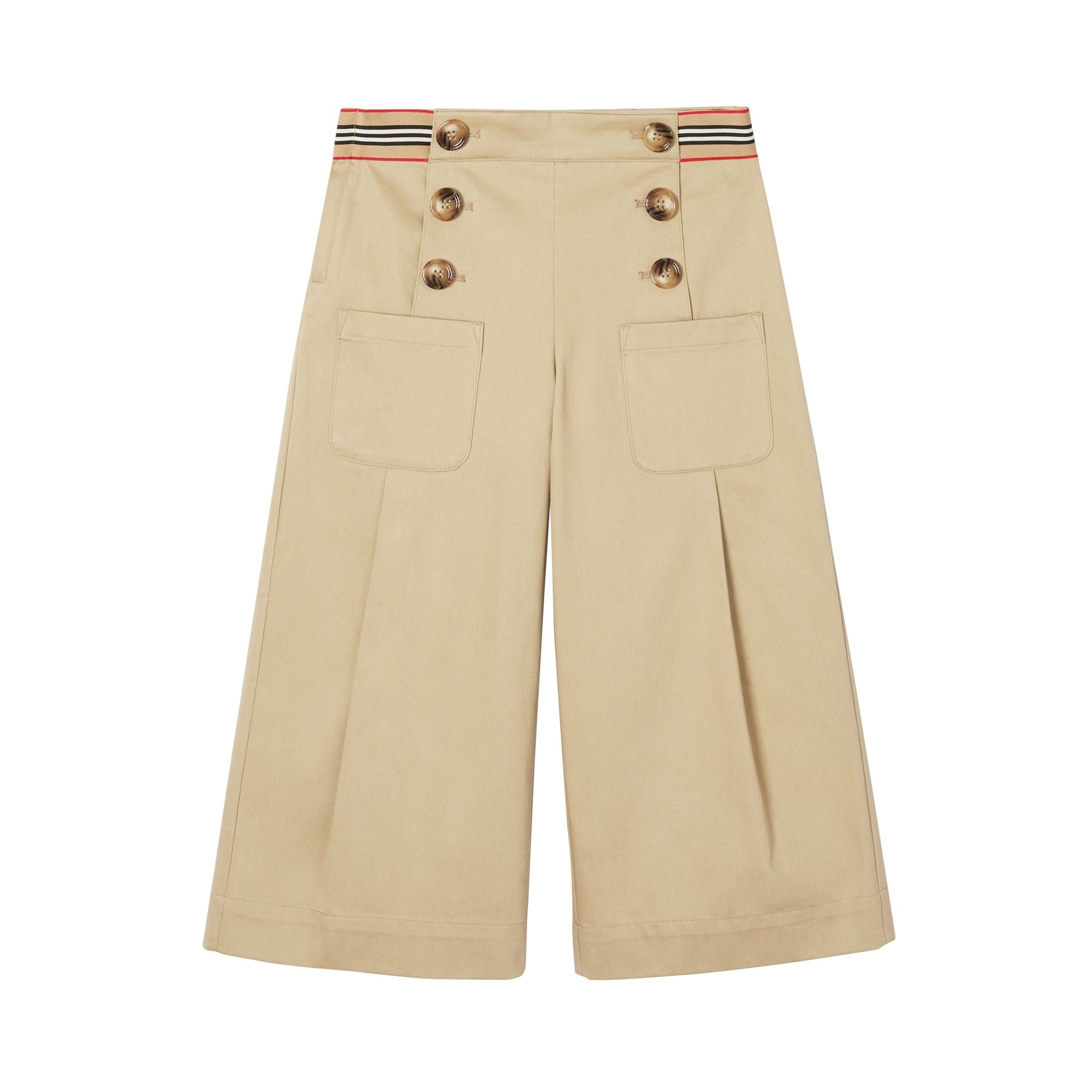 HONEY Pantalon de marin en coton avec rayures iconiques