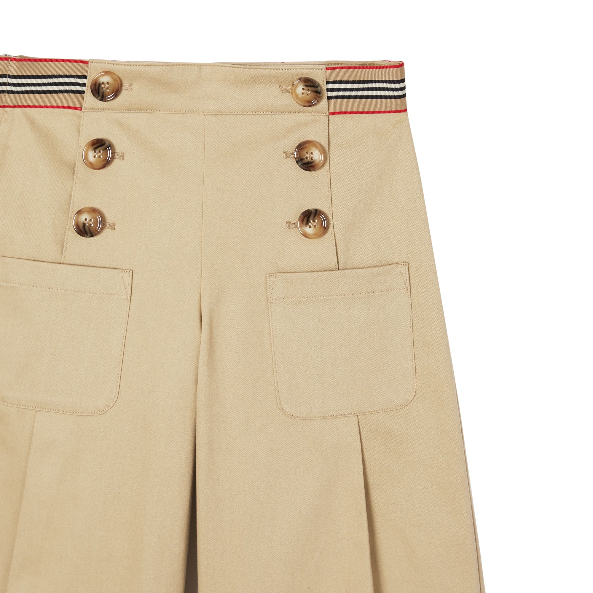 HONEY Pantalon de marin en coton avec rayures iconiques