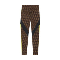 BRIDLE BROWN IP PTTN Legging en jersey stretch Monogram color-block