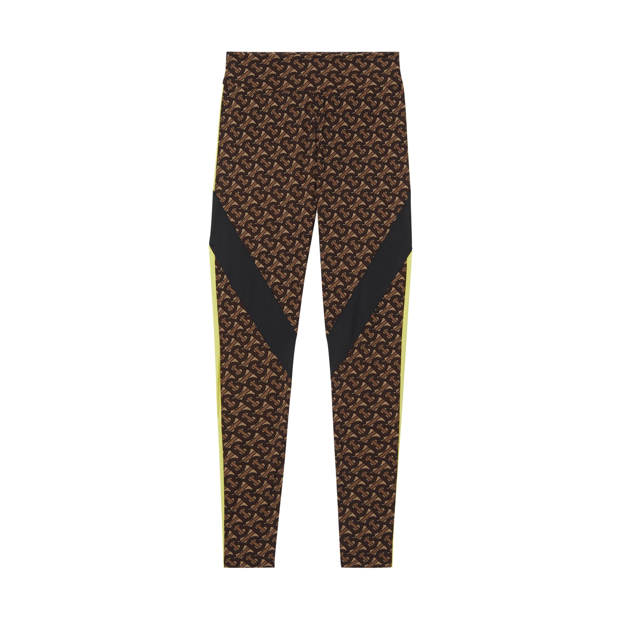 BRIDLE BROWN IP PTTN Legging en jersey stretch Monogram color-block