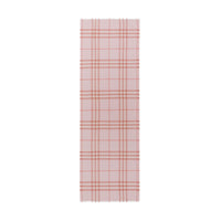 ALABASTER PINK Écharpe légère en laine et soie check