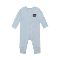 ICE BLUE Coffret cadeau trois pièces pour bébé en coton avec check