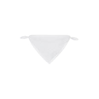 WHITE Coffret cadeau trois pièces pour bébé en coton avec check