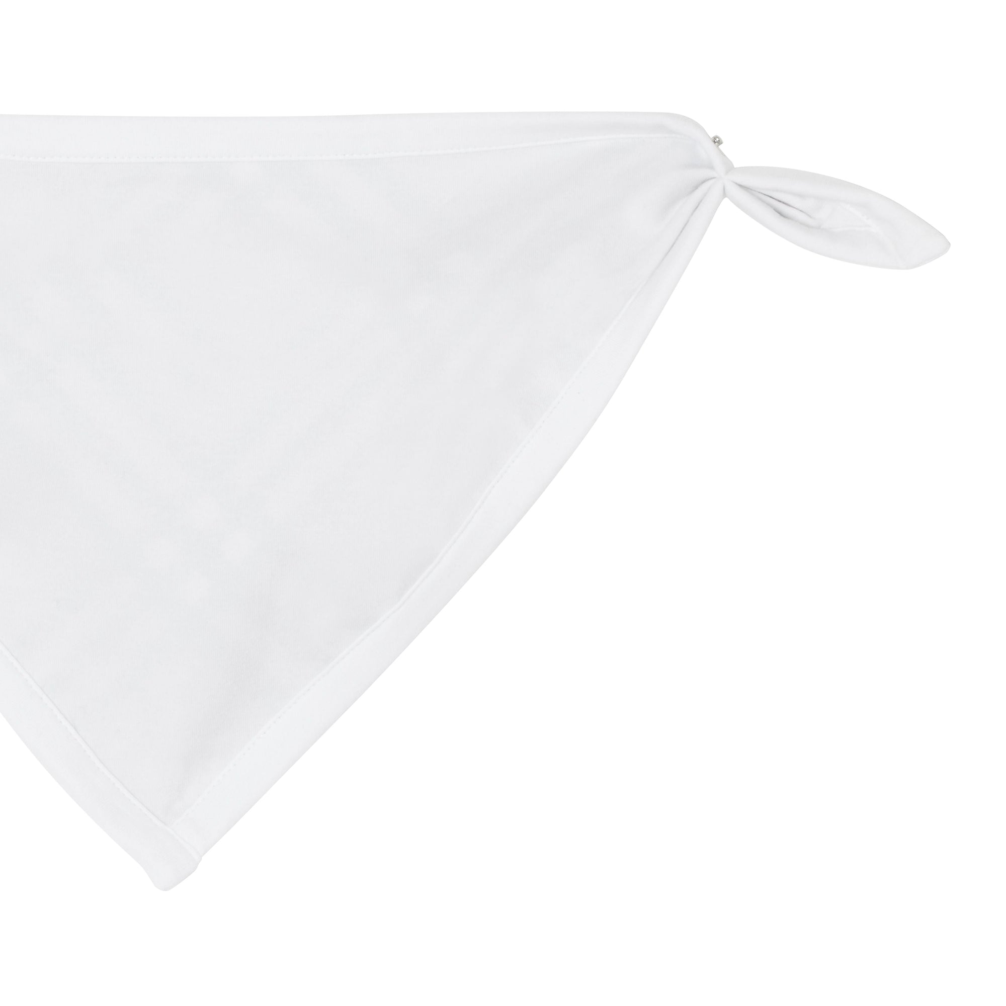 WHITE Coffret cadeau trois pièces pour bébé en coton avec check