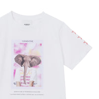 WHITE T-shirt en coton à imprimé personnage