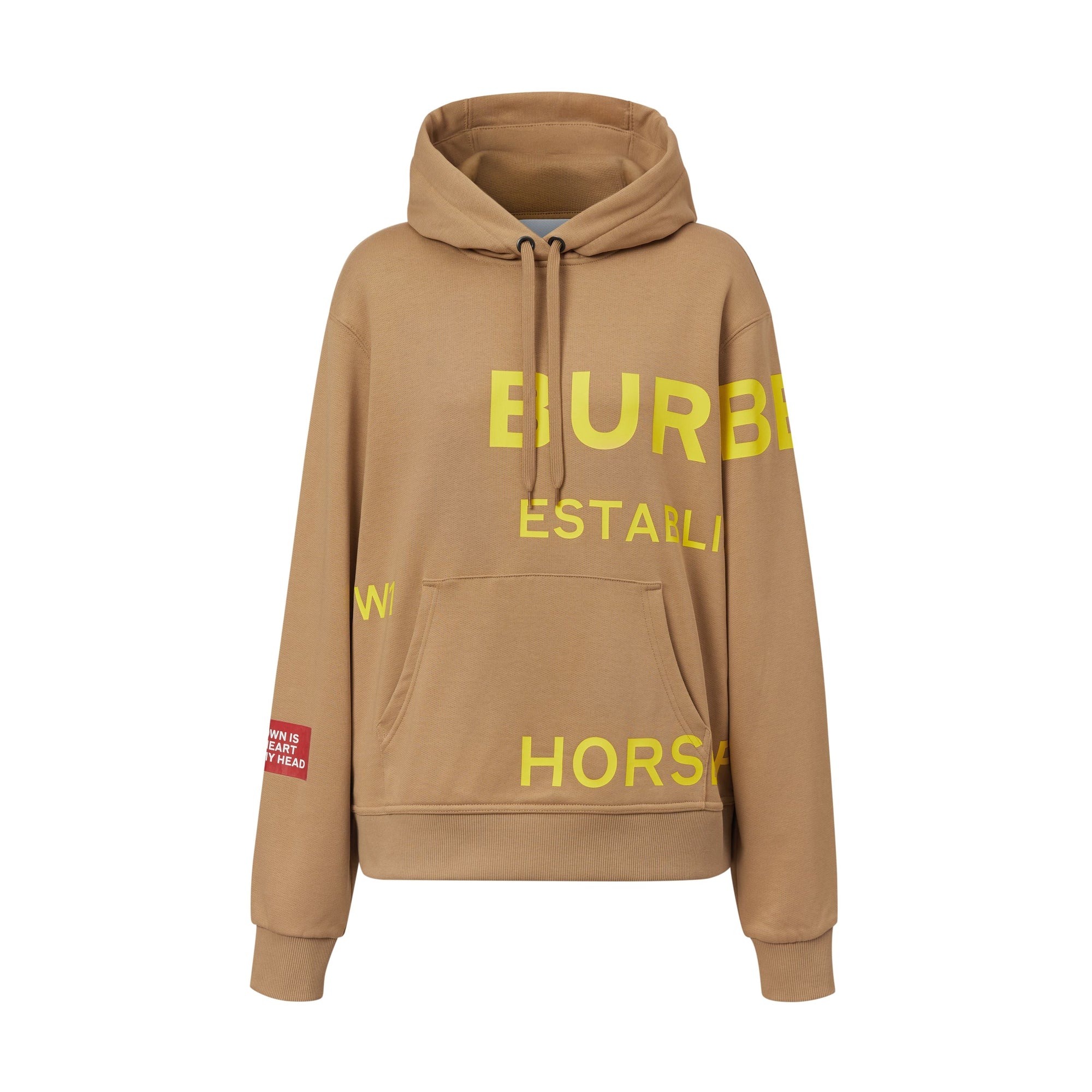 ARCHIVE BEIGE Hoodie oversize en coton Horseferry