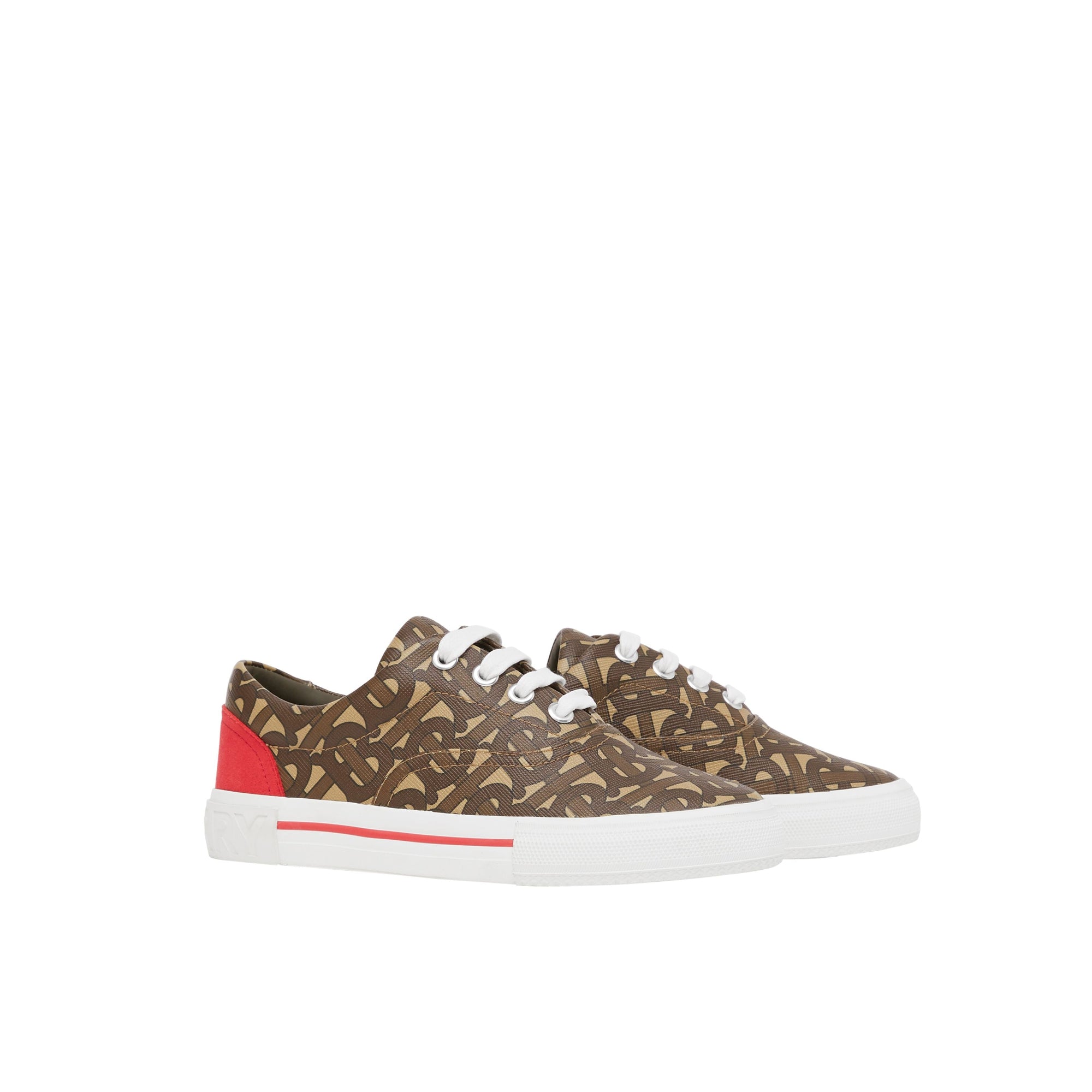 BRIDLE BROWN Sneakers en toile écologique Monogram