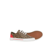 BRIDLE BROWN Sneakers en toile écologique Monogram
