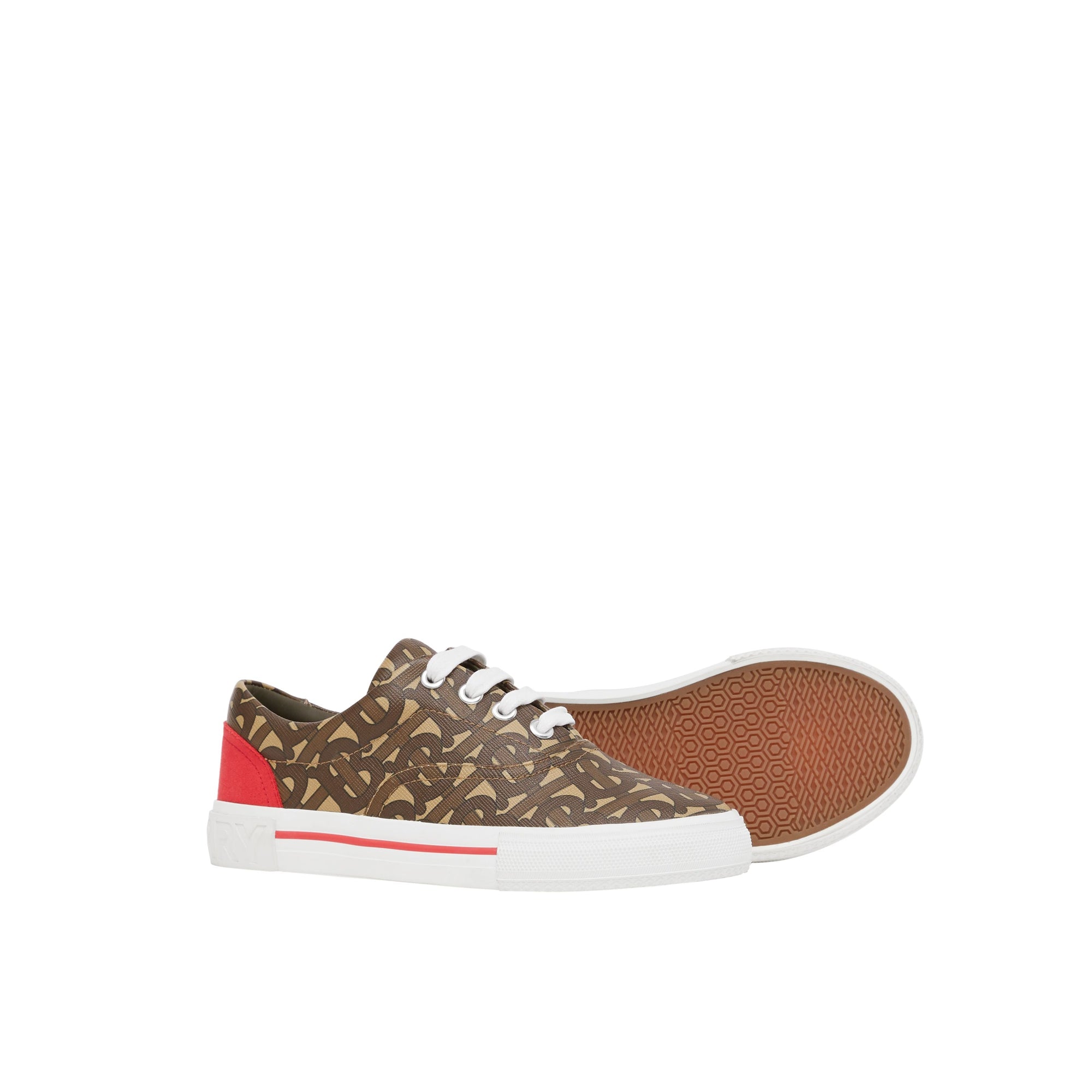 BRIDLE BROWN Sneakers en toile écologique Monogram