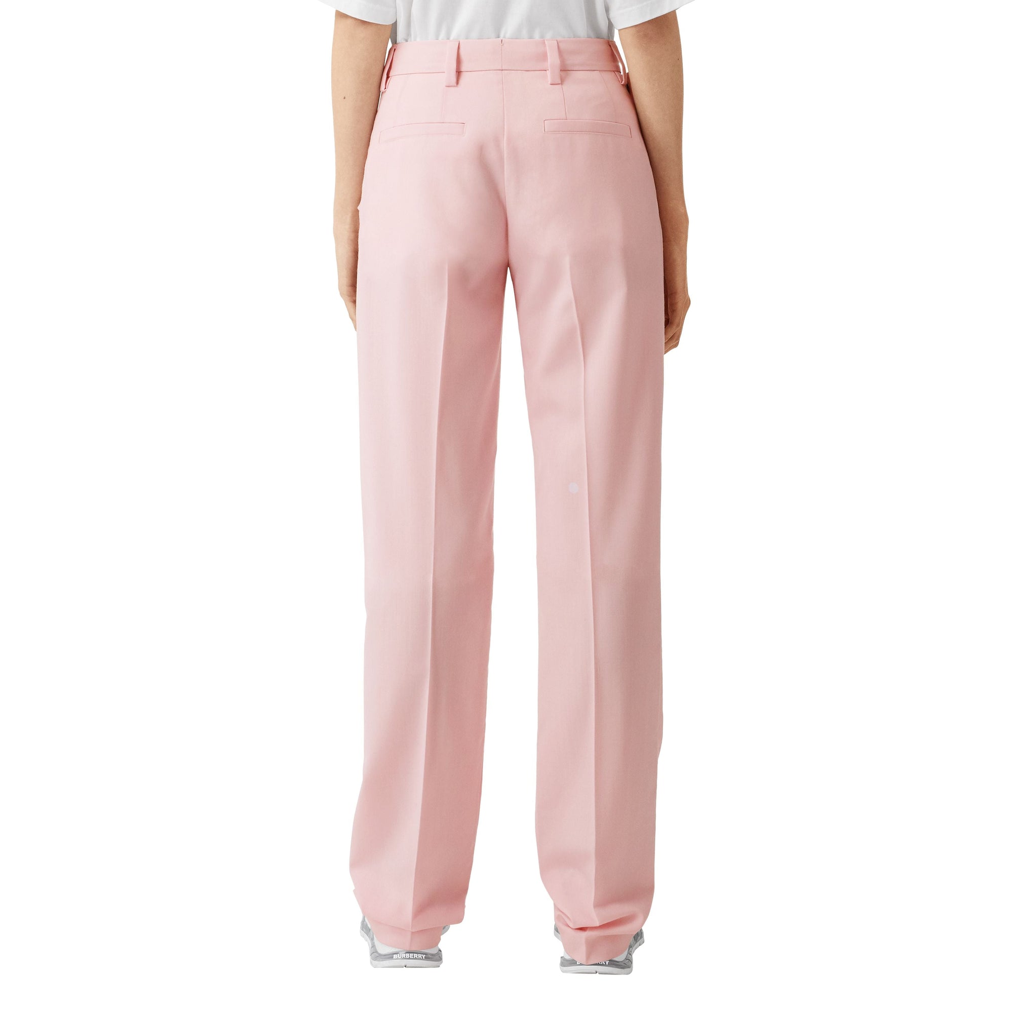 SOFT PINK Pantalon tailleur en laine avec poches