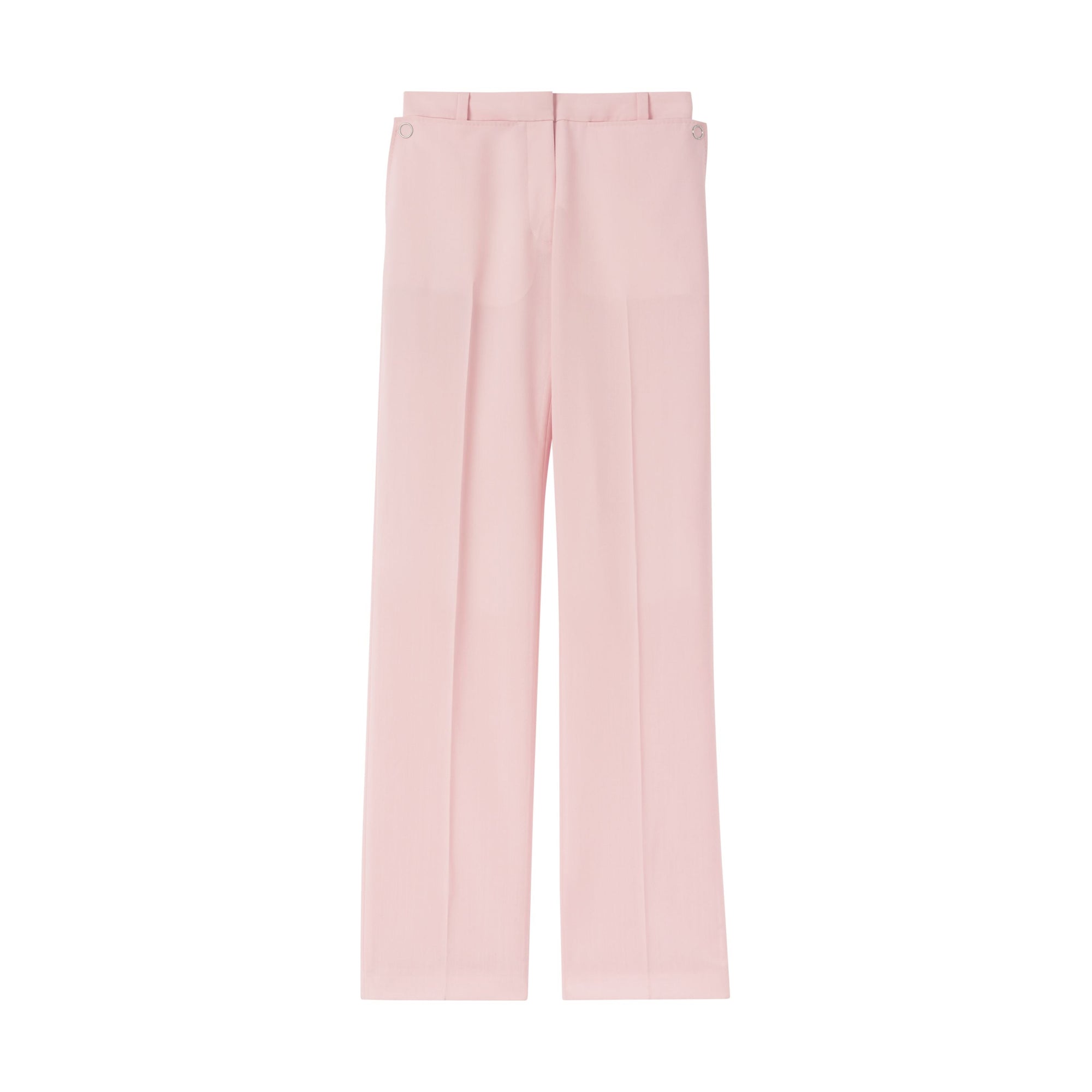 SOFT PINK Pantalon tailleur en laine avec poches