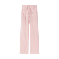 SOFT PINK Pantalon tailleur en laine avec poches