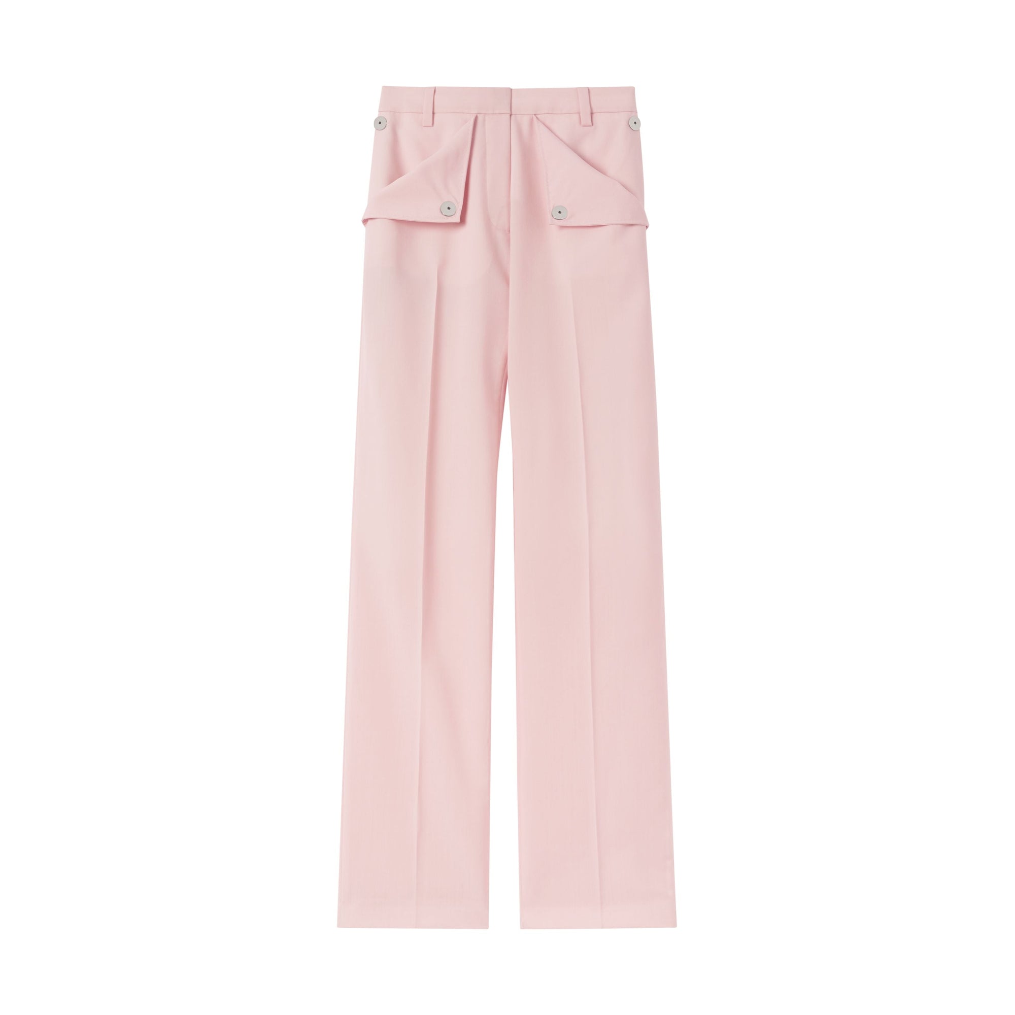 SOFT PINK Pantalon tailleur en laine avec poches