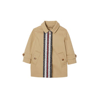 HONEY Paletot en coton rayé Monogram